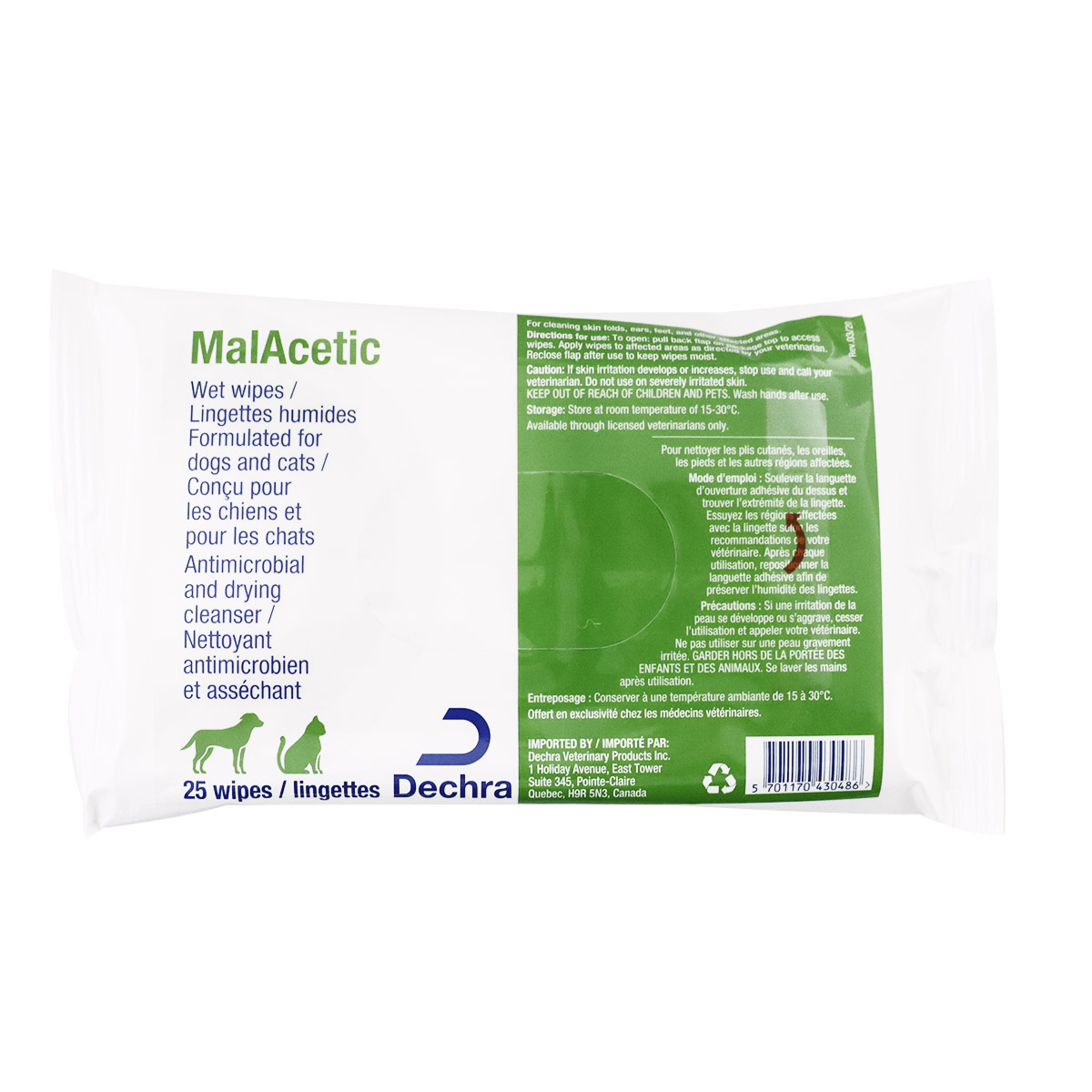 Malacetic wipes for dogs hotsell