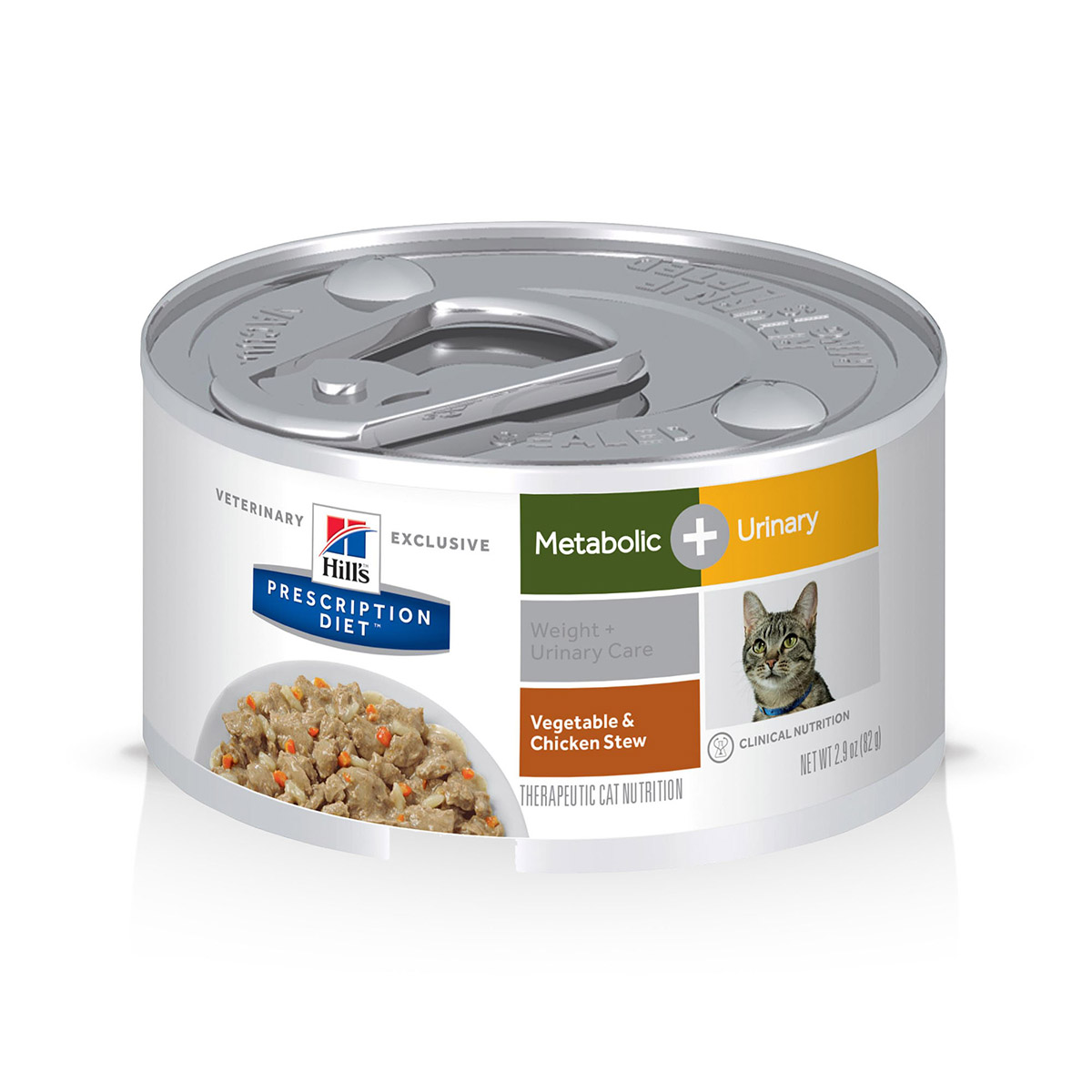 Hills metabolic cat food 4kg best sale