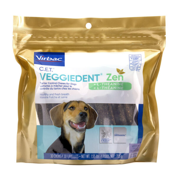 Virbac Veggiedent Dental Chews Small 30 Count Virbac CET